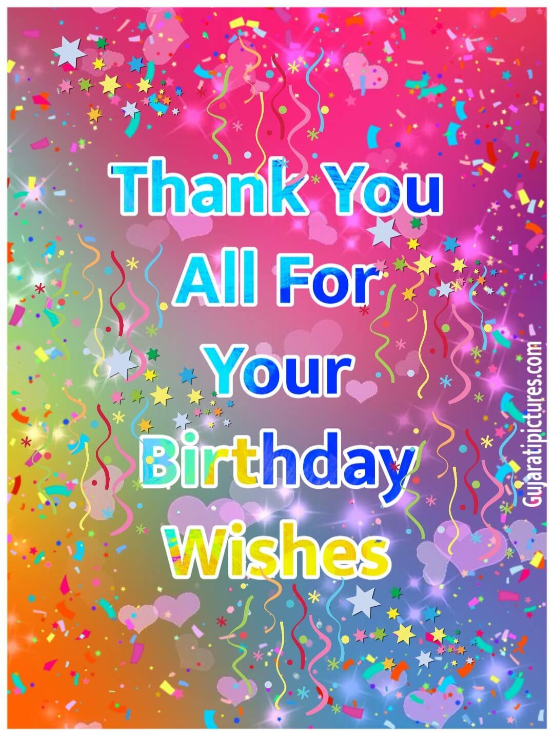 Thanks For Birthday Wishes Gujaratipictures Com