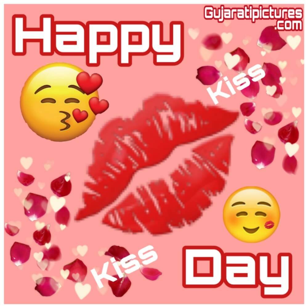 Happy Kiss Day WhatsApp Post - Gujarati Pictures – Website Dedicated to
