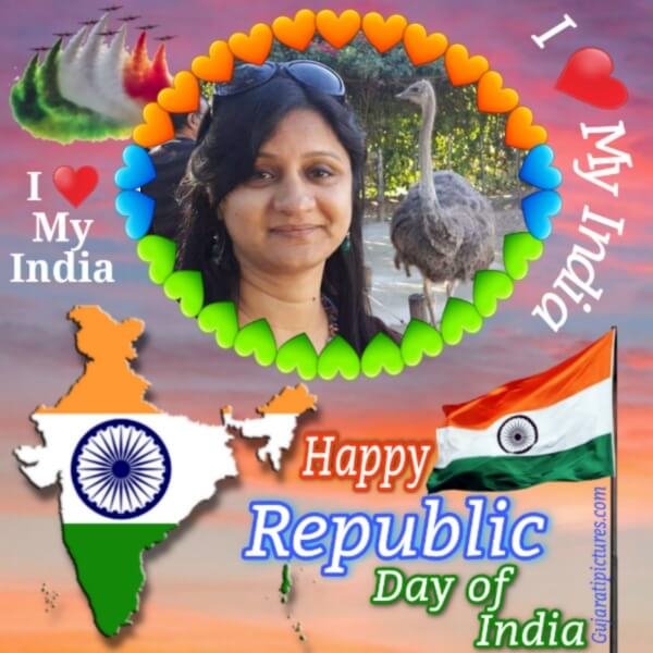 Make Your Republic Day Of India Photo Frame